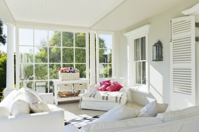 Modern Sunroom Interior